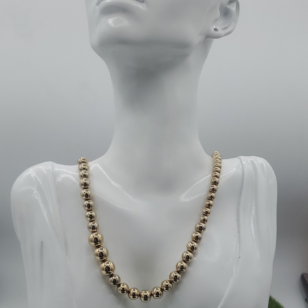 Solid Copper Vintage Heirloom Necklace Precious Metal 24 Inch N3630